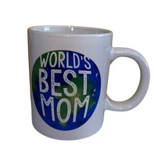 Worlds Best Mom Ceramic Mug 16oz Dishwasher & Microwave Safe